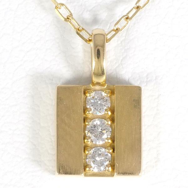 Yellow Gold Necklace Diamond